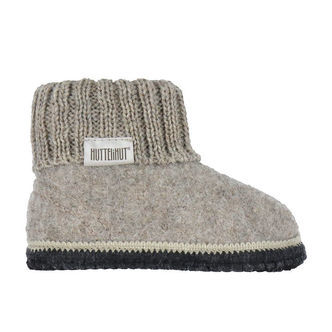 Huttelihut Hjemmesko - Uld - Camel Melange