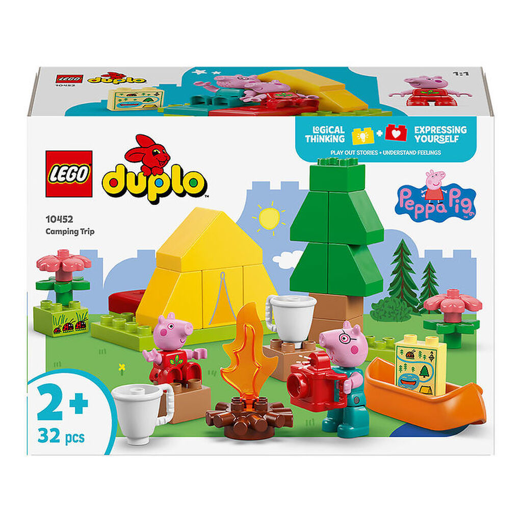 LEGOÂ® DUPLO - Gurli Gris - Campingtur 10452 - 32 Dele