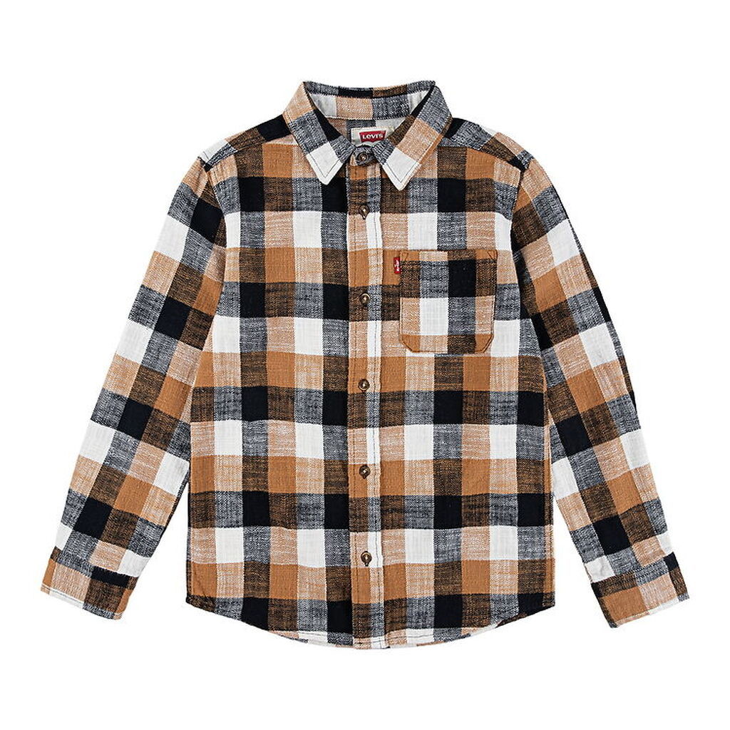 Levis Skjorte - Buffalo Check - Jet Black