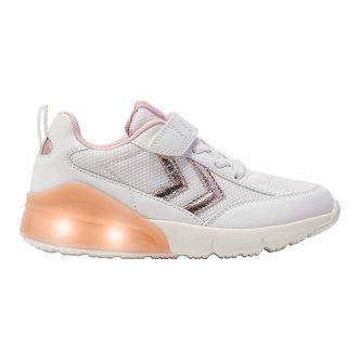Hummel Sko m. Lys - Daylight JR - Bridal Rose