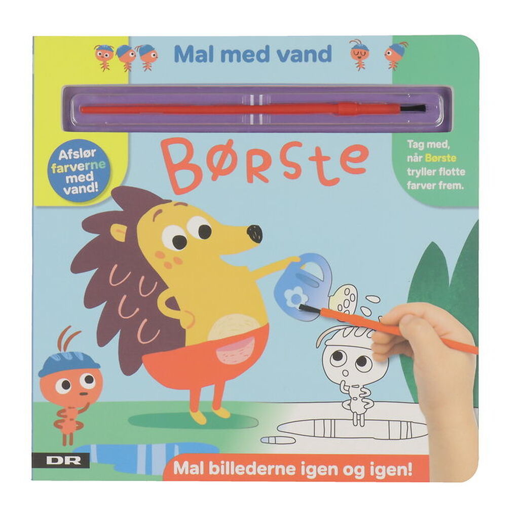 Alvilda Malebog - Mal Med Vand - Børste