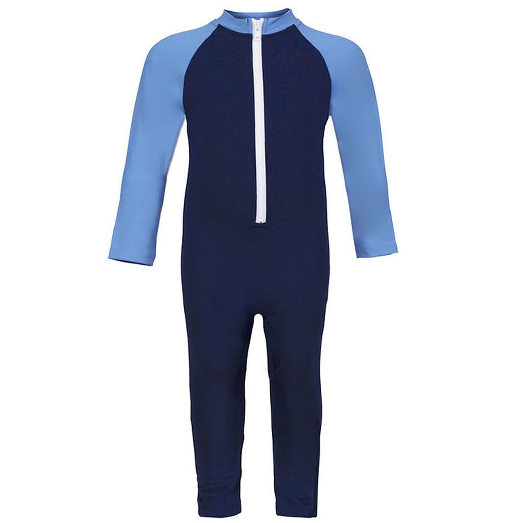 Petit Crabe Badeheldragt - Multicolor - UV50+ - Blue/Cornflower