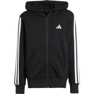 adidas Performance Cardigan - J 3S FL FZ HD - Black/White