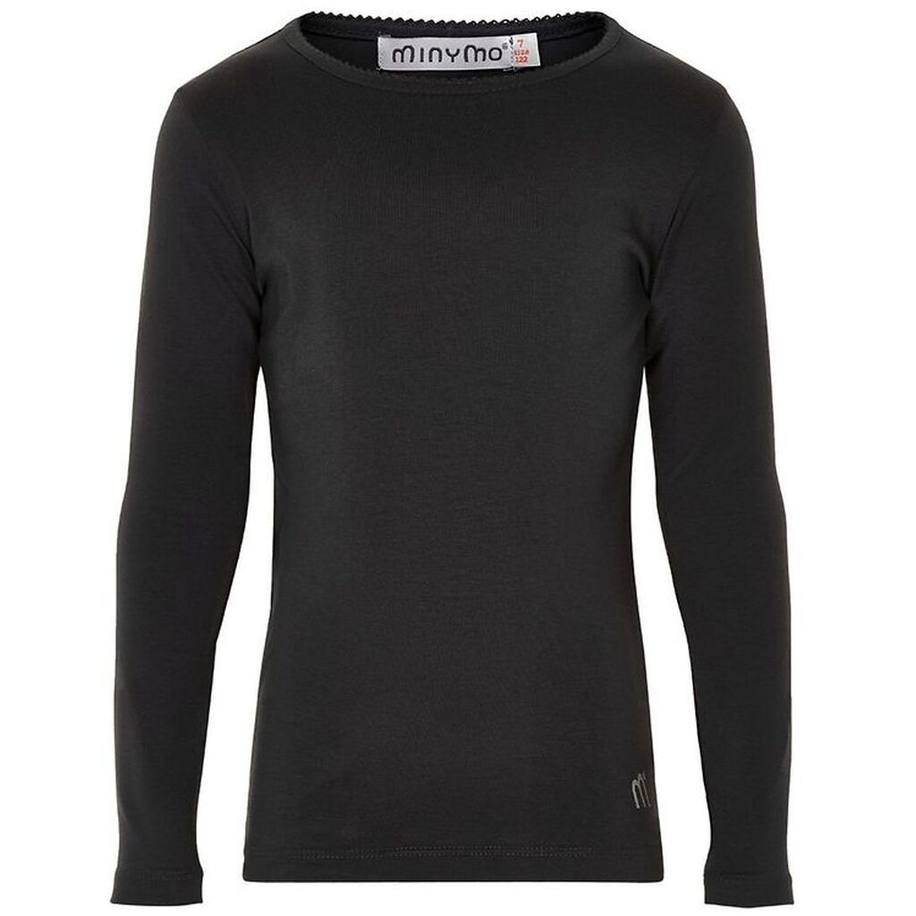 Minymo Bluse - Sort