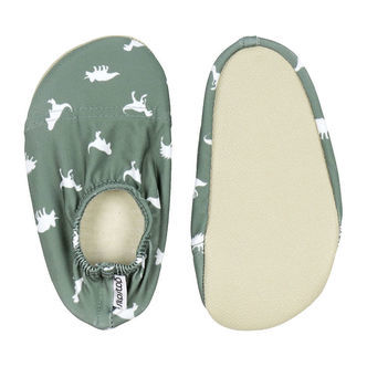 Slipstop Badesokker - UV50+ - Junior - Dino Grøn