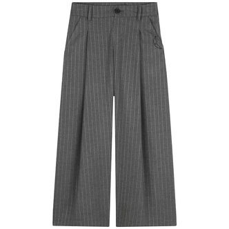 Zadig & Voltaire Habitbukser - Gråmeleret/Sølvstribet