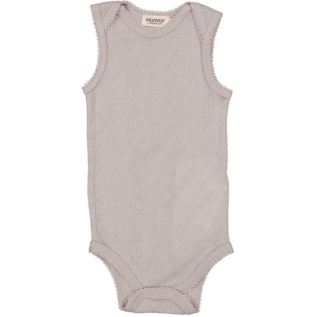 MarMar Body u/æ - Uld - Pointelle - Bini - Soft Dove