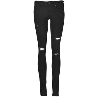 Cost:Bart Jeans - Nanna - Sort m. Slidhuller