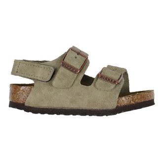Birkenstock Sandaler - Milano HL Suede - Taupe