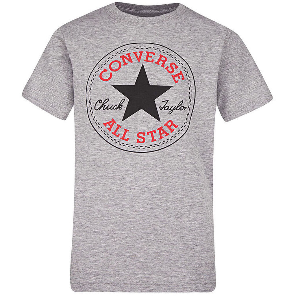 Converse T-shirt - Gråmeleret m. Logo