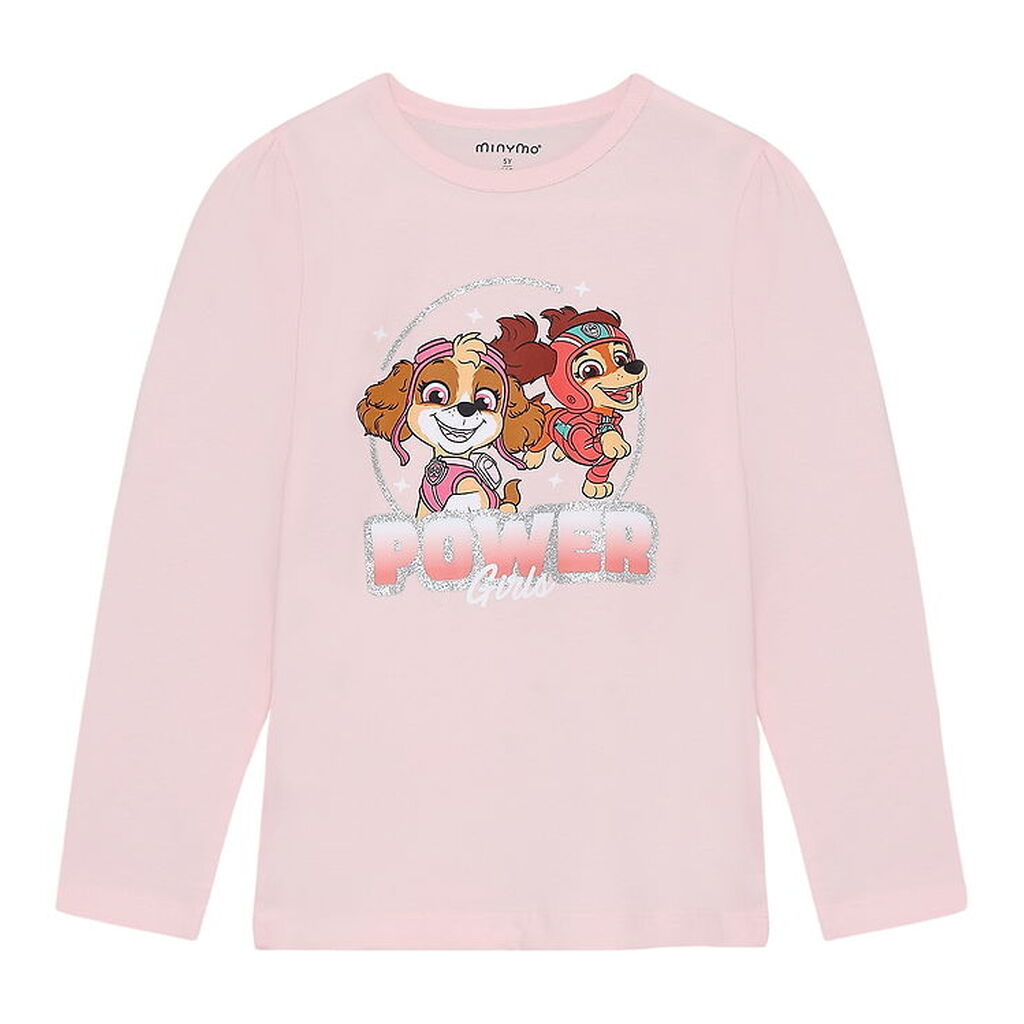 Minymo Bluse - Paw Patrol - Rosen Quartz