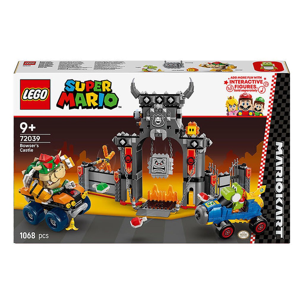 LEGOÂ® Super Mario - Mario Kart Bowser's Castle 72039 - 1068 Dele