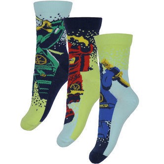 LEGOÂ® Wear Ninjago Strømper - 3-pak - Dark Blue