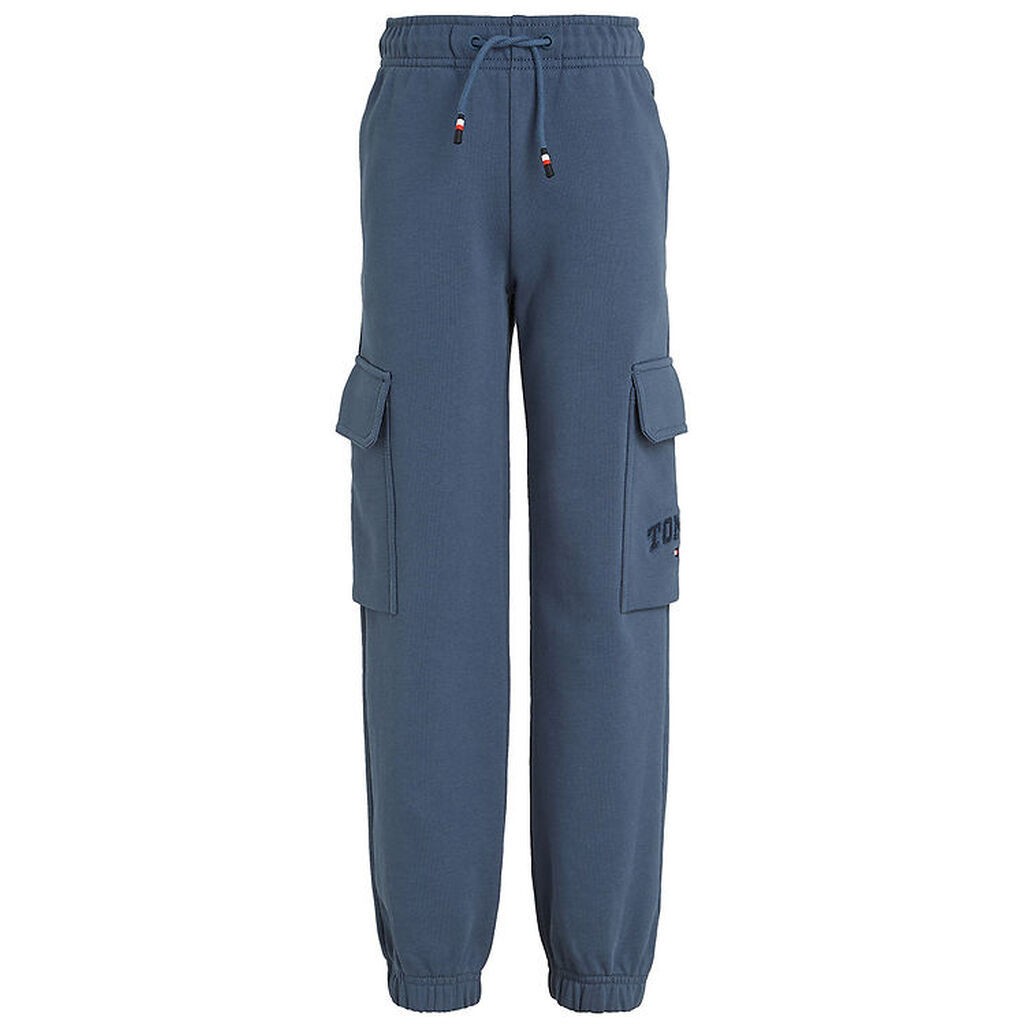 Tommy Hilfiger Sweatpants - Varsity Embr Cargo - Aegean Sea