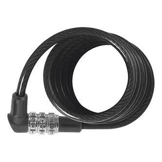 Abus Spirallås - 3506C - 120 cm - Sort