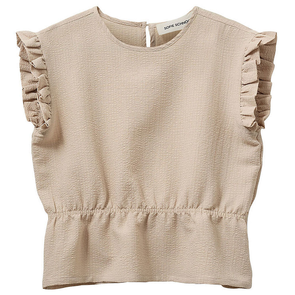 Sofie Schnoor Top - Samillasy - Soft Brown
