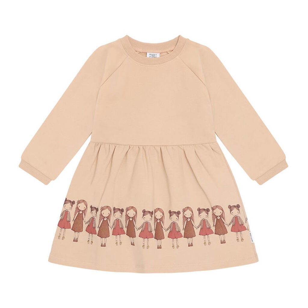 Hust and Claire Sweatkjole - HCDonna - Rugby Tan m. Piger