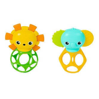 Bright Starts Aktivitetslegetøj - Oball-bidering 2-pak
