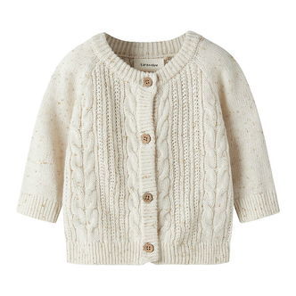 Lil Atelier Cardigan - Strik - NmfGalto - Kab - Turtledove