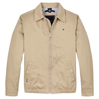 Tommy Hilfiger Jakke - Cotton Ivy - Sandalwood Khaki