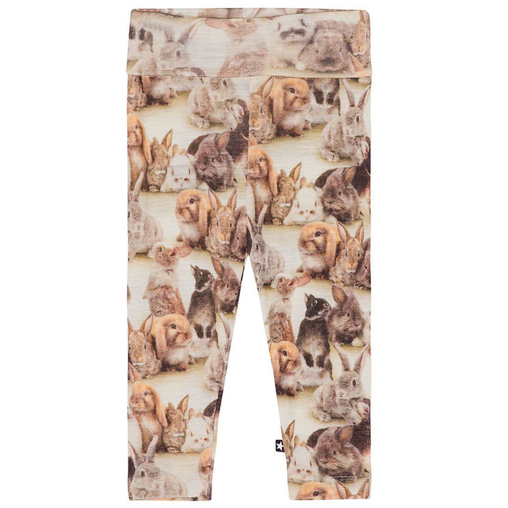 Molo Leggings - Uld - Sting - Baby Rabbits