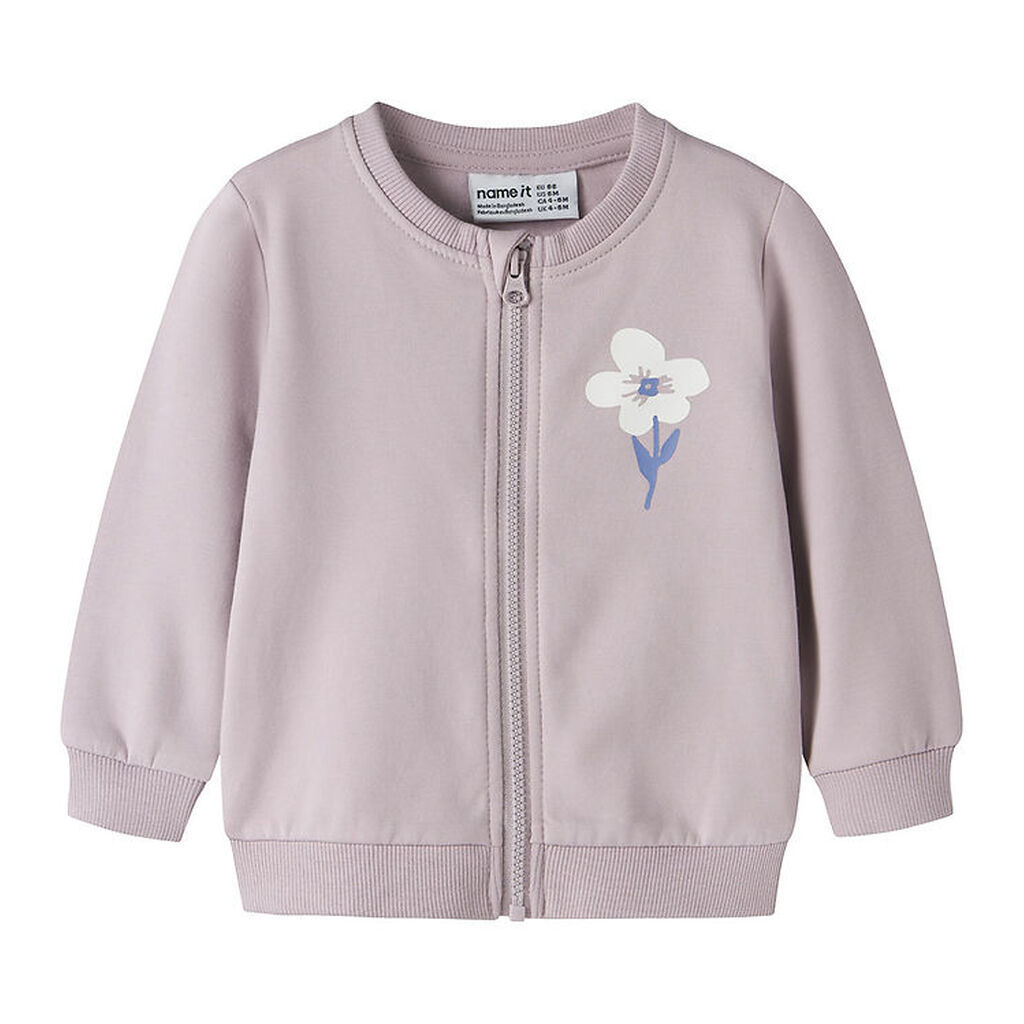 Name it Cardigan - NbfVrillie - Dawn Pink/Flower