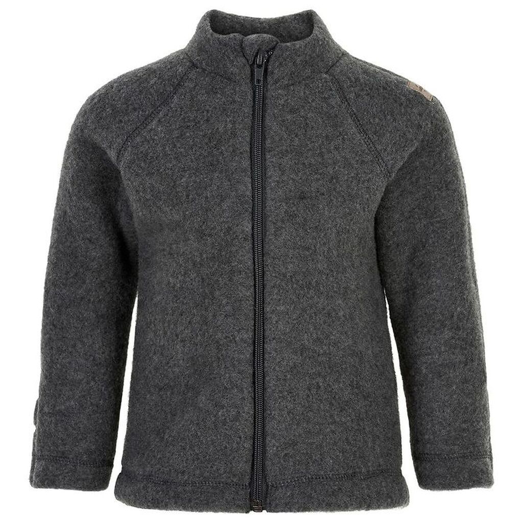 Mikk-Line Cardigan - Uld - Anthracite Melange