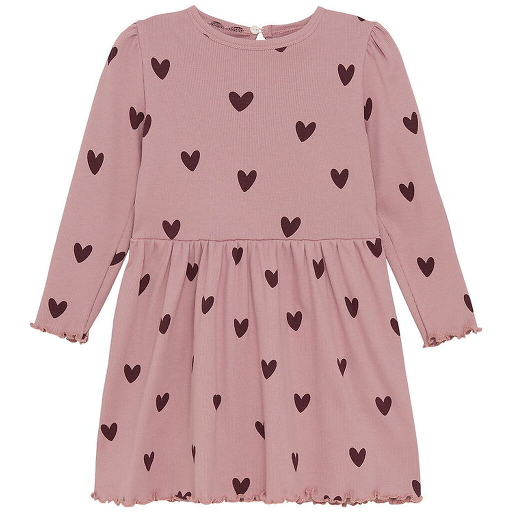 Creamie Kjole - Rib - Woodrose