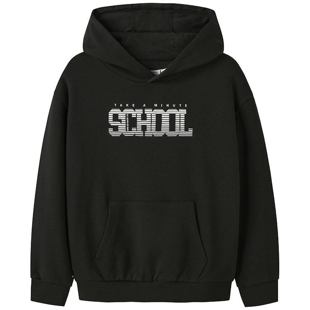 Name It Hættetrøje - NkmLucas - Sort