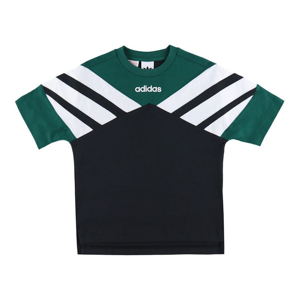 adidas Originals T-shirt - Sort m. Grøn