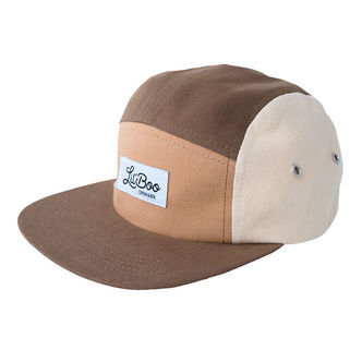 Lil' Boo Copenhagen Kasket - Block Brown 5-Panel - Brun