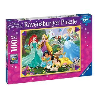 Ravensburger Puslespil - 100 Brikker - Disney Princess Dare To D