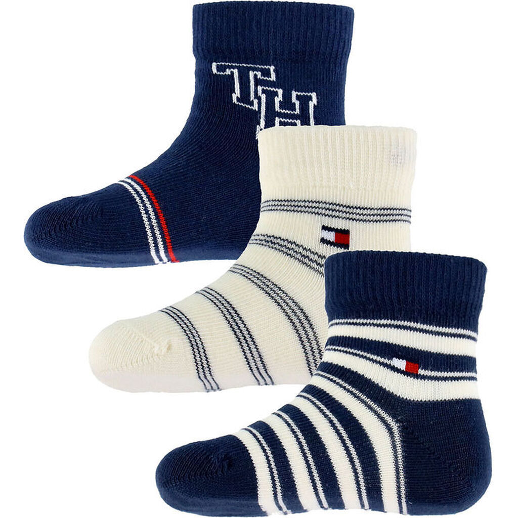 Tommy Hilfiger Strømper - 3-pak - Tommy Original