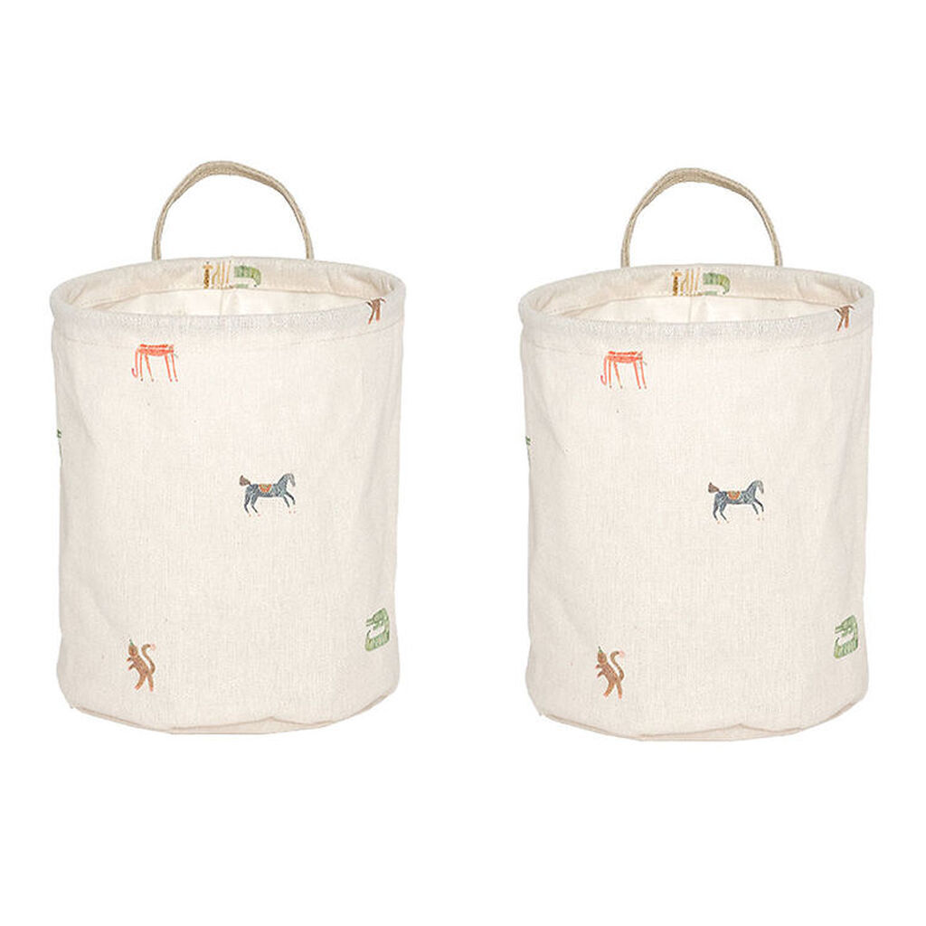 OYOY Opbevaringskurve - 2-pak - Moira - Small - Multi