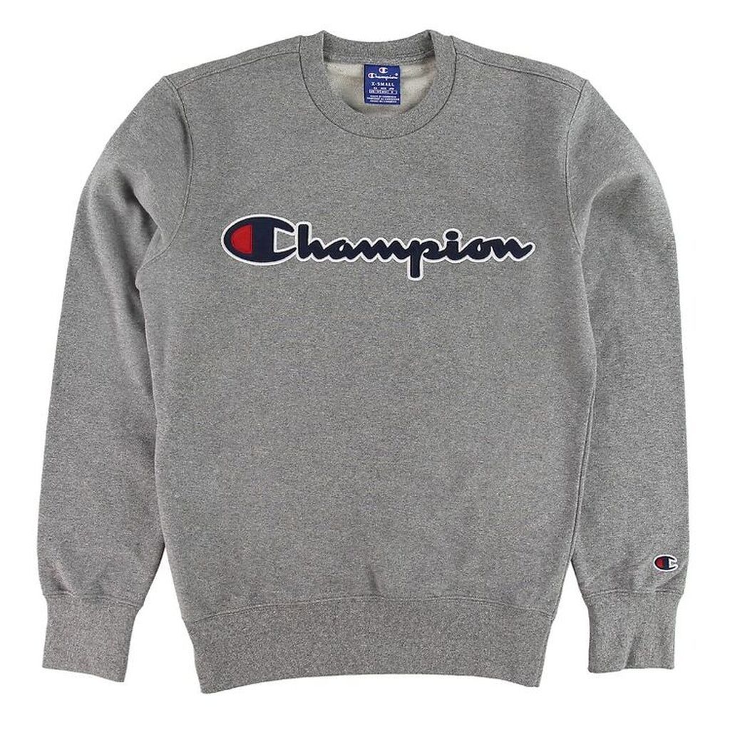 Champion Fashion Sweatshirt - Gråmeleret m. Logo