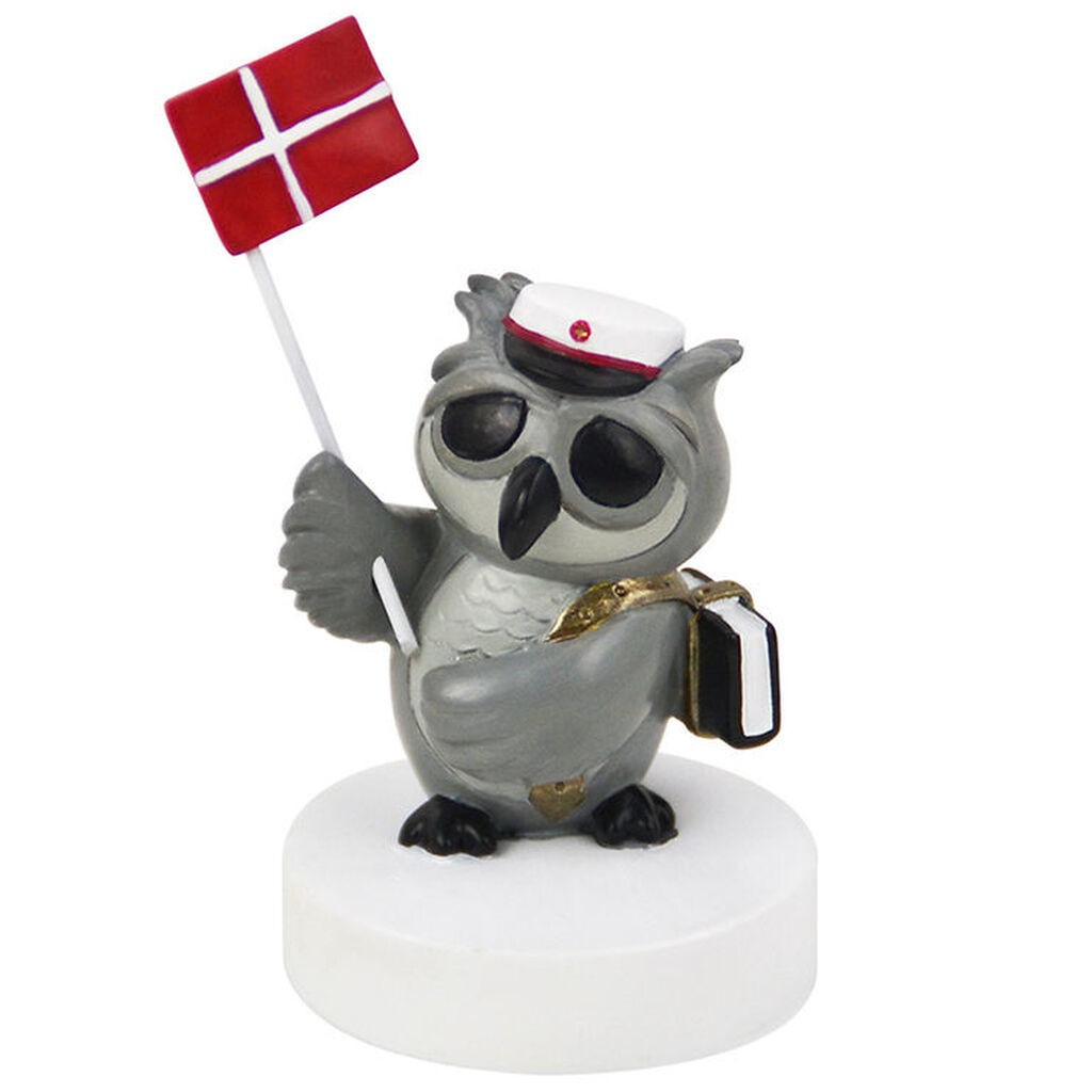 Kids by Friis Ugle m. Bog Og Flag - Rød