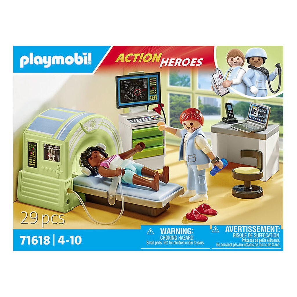 Playmobil Action Heroes - Radiolog med Patient - 71618 - 29 Dele