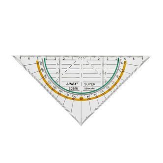 Linex Geometritrekant - Gennemsigtig