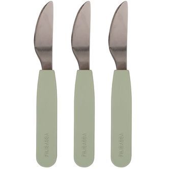 Filibabba Silikone Knive - 3-Pak - Green