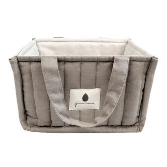 Pine Cone Opbevaringkurv - Herman - 20x12x13 cm - Mushroom