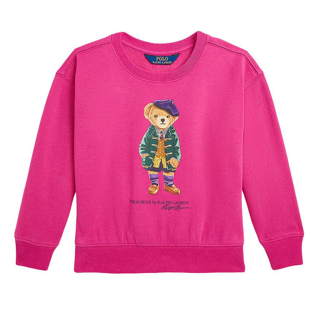 Polo Ralph Lauren Sweatshirt - Pink m. Bamse