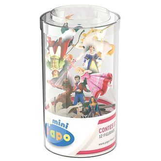Papo Mini Figurer - 12 stk. - Eventyrlig Verden