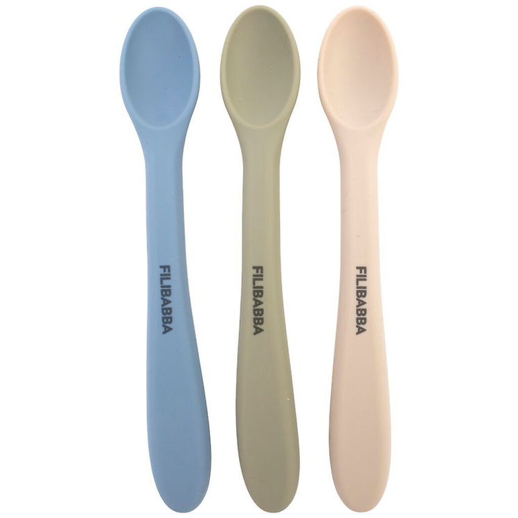Filibabba Skeer - 3-pak - Silikone - Ocean Mix