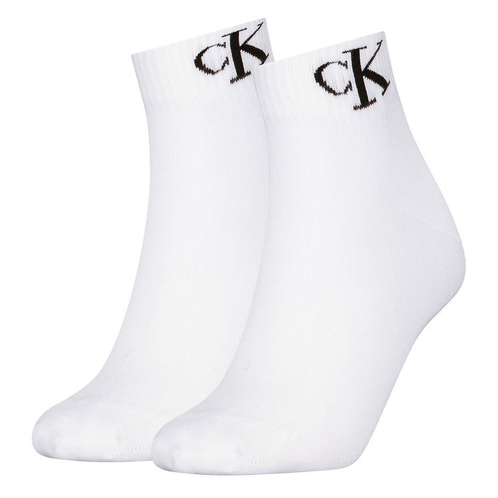Calvin Klein Strømper - 2-pak - Hvid