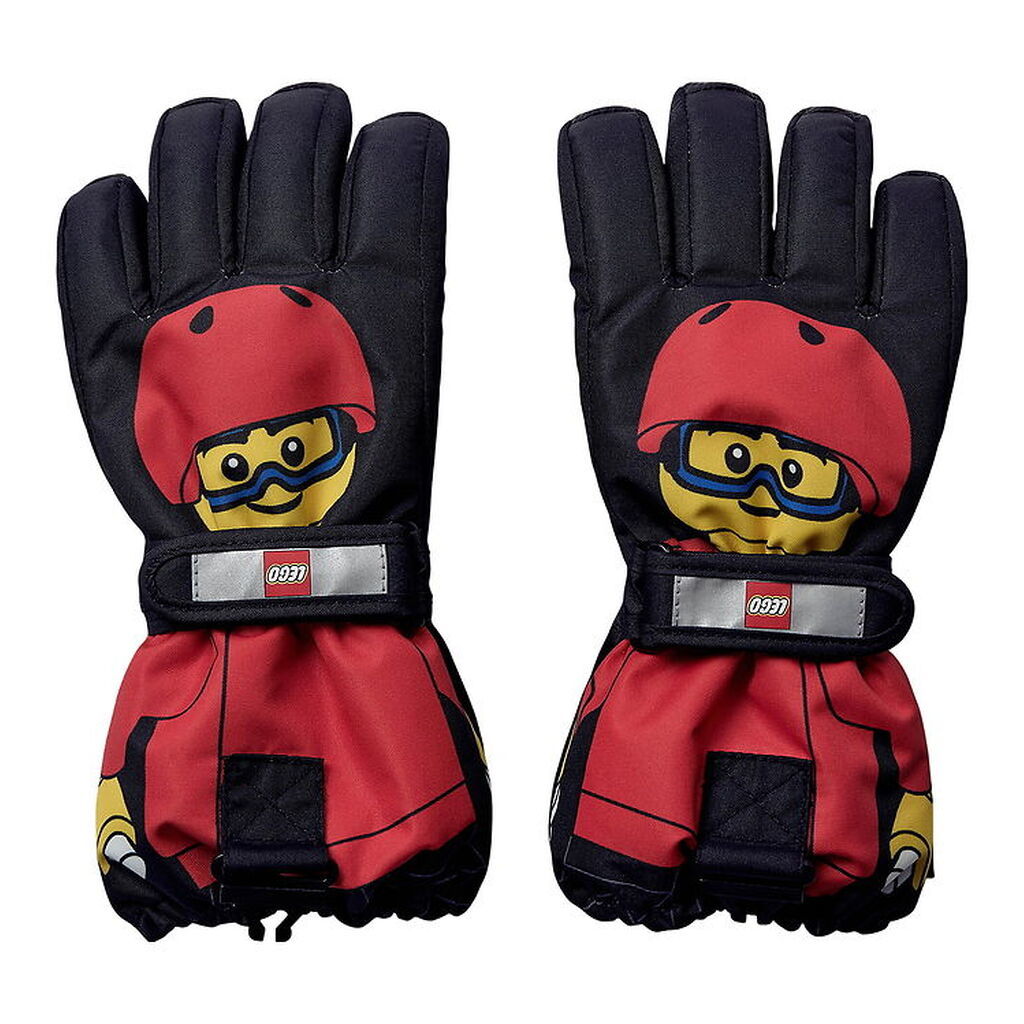 LEGOÂ® Wear Handsker - LWAgan 811 - Sort/Rød