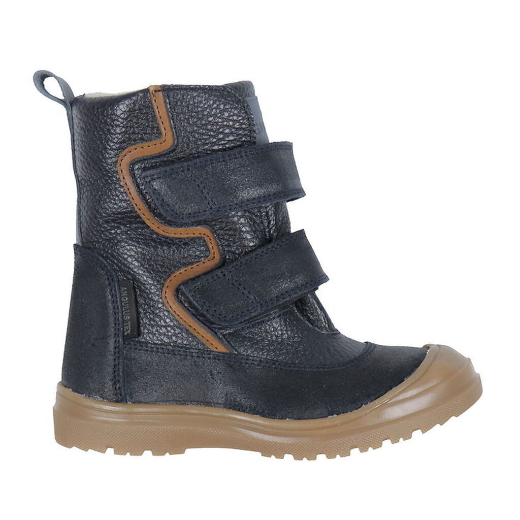 Angulus Vinterstøvler - Tex - Navy/Blue Fog