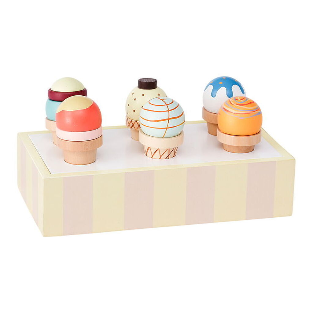 Kids Concept Legemad - Træ - 26 cm - Is