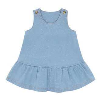 Hust and Claire Kjole - HCKis Dotty - Blue Denim