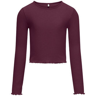 Kids Only Bluse - Rib - KogNella - Mauve Wine