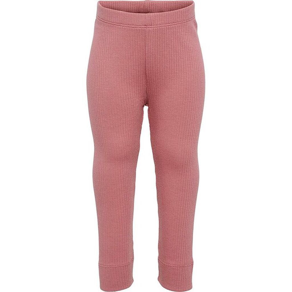 Hummel Leggings - hmlRene Tights - Rib - Mesa Rose